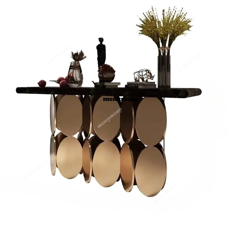 Luxury Design Console Table Trendy Nordic Aesthetic Premium Console Table Modern Entrance Hall Wohnzimmer Tisch Furniture
Luxury Design Console Table Trendy Nordic Aesthetic Premium Console Table Modern Entrance Hall Wohnzimmer Tisch Furniture