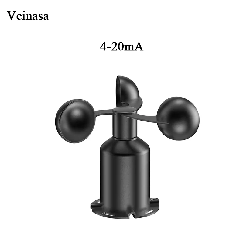 2026 Veinasa XS-WSS01 4-20mA Analog Digital 3-Cup Anemometer Wind Speed Sensor RS485 0.1m/s Resolution ABS Carbon Fiber -40C 80C
2026 Veinasa XS-WSS01 4-20mA Analog Digital 3-Cup Anemometer Wind Speed Sensor RS485 0.1m/s Resolution ABS Carbon Fiber -40C 80C