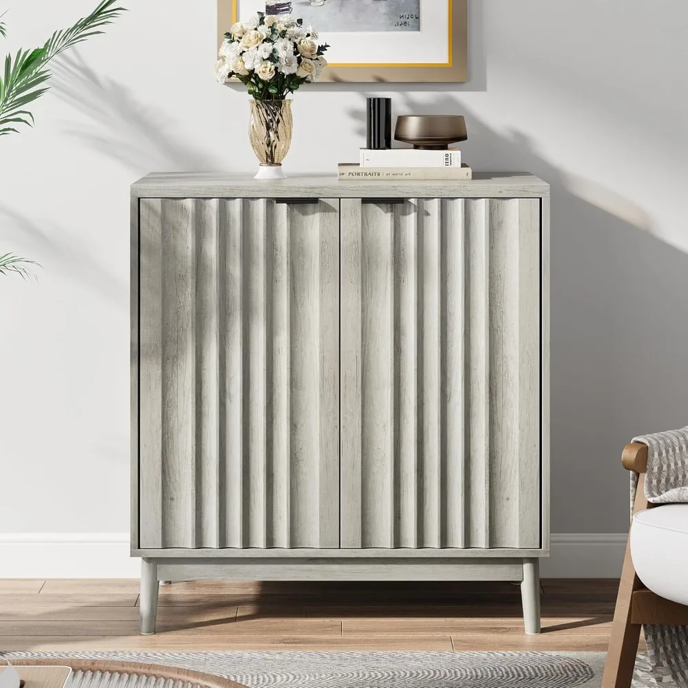 Modern Fluted Sideboard Buffet Cabinet with 2 Wave Carved Doors & Heavy-Duty Design, Coffee Bar Station, Entryway Storage Cabine
Modern Fluted Sideboard Buffet Cabinet with 2 Wave Carved Doors & Heavy-Duty Design, Coffee Bar Station, Entryway Storage Cabine