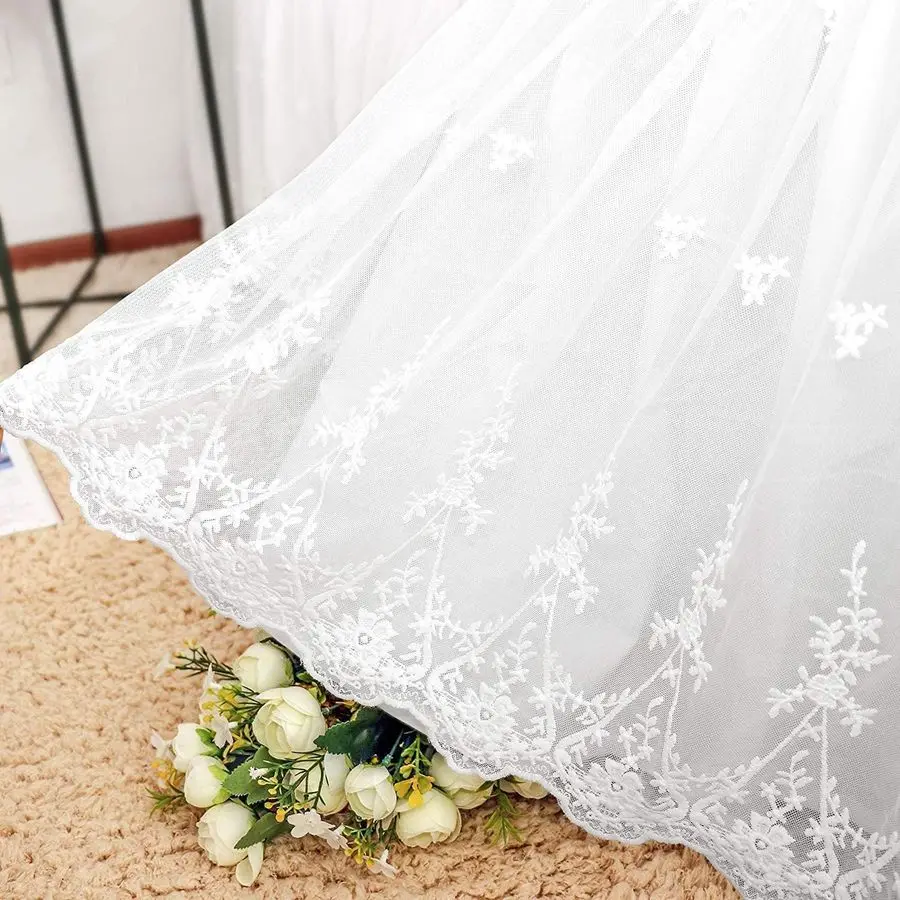 Bed Skirt Queen Size White Bed Skirt 18 Inch Drop Dust Ruffle Split Corners Bed Sheets Cover Excellent Quality Lace Bedskirt
Bed Skirt Queen Size White Bed Skirt 18 Inch Drop Dust Ruffle Split Corners Bed Sheets Cover Excellent Quality Lace Bedskirt
