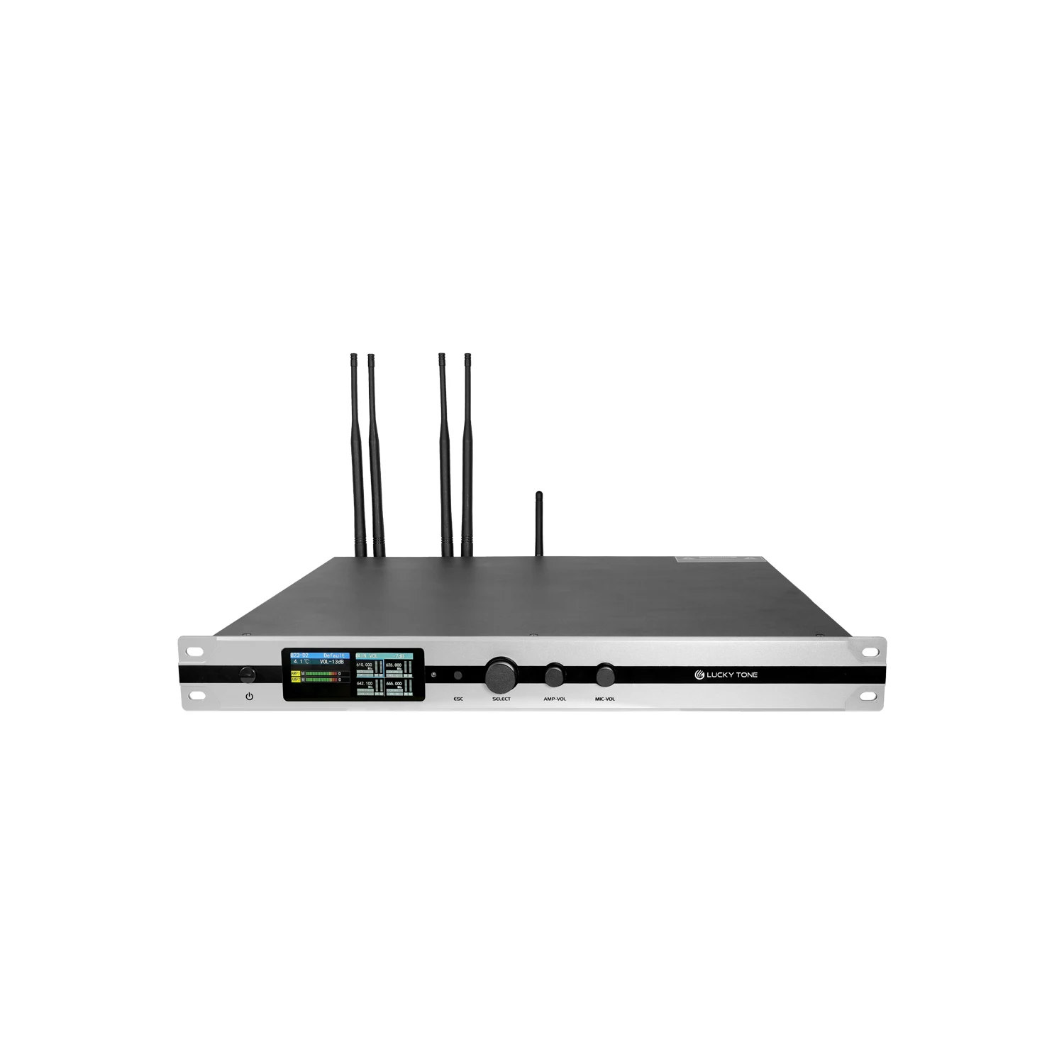 Wireless UHF Handheld Mic Compact Digital 2 Channel 450W Power Amplifier With Dante And DSP For Conference System 
Wireless UHF Handheld Mic Compact Digital 2 Channel 450W Power Amplifier With Dante And DSP For Conference System