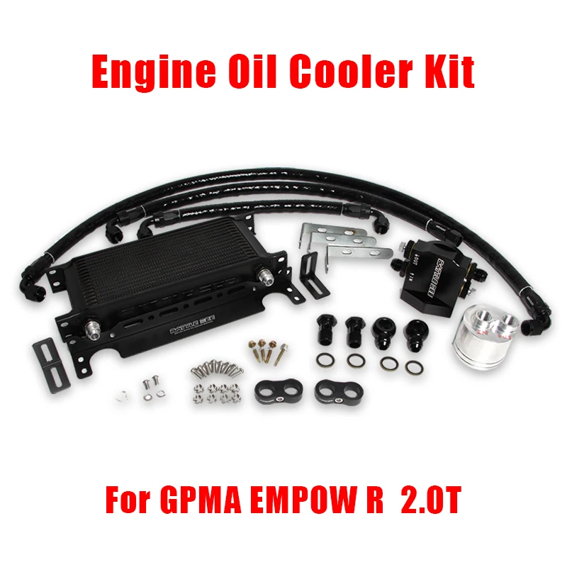 BATTLE BEE Car Engine Oil Cooler Kit AN8 For GPMA EMPOW R 2.0T Aluminum Alloy Cooling Radiator BB-OCK-145
BATTLE BEE Car Engine Oil Cooler Kit AN8 For GPMA EMPOW R 2.0T Aluminum Alloy Cooling Radiator BB-OCK-145