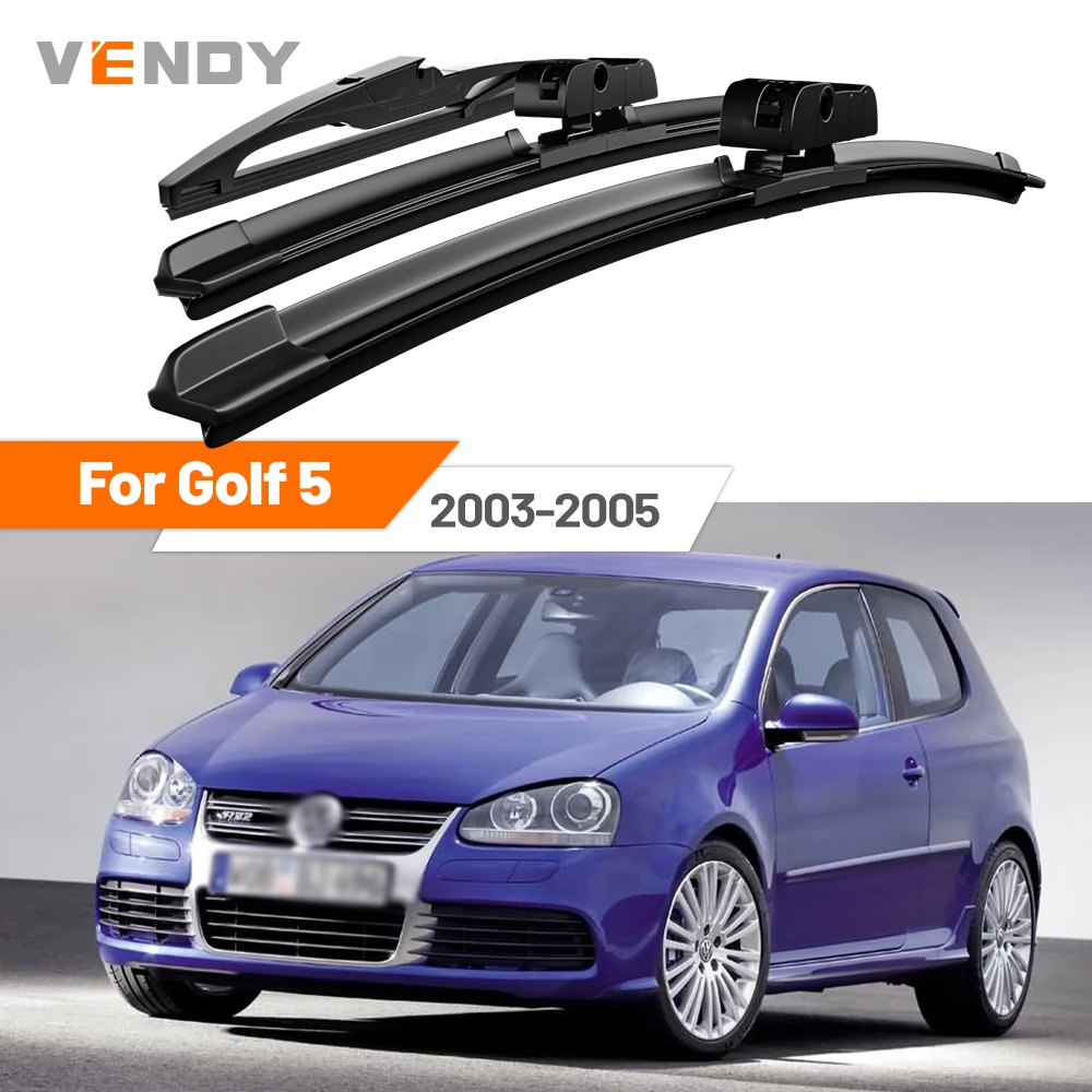 For VW Golf 5 2003-2005 2004 Front & Rear Windshield Wiper Blades Windscreen Wipers Set Accessories
For VW Golf 5 2003-2005 2004 Front & Rear Windshield Wiper Blades Windscreen Wipers Set Accessories