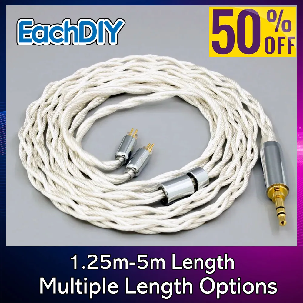 Graphene Silver Plated Earphone Cable 7N OCC Type2 For 0.78mm 2 Pin W4r UM3X UM3RC JH13 High Step 8124
Graphene Silver Plated Earphone Cable 7N OCC Type2 For 0.78mm 2 Pin W4r UM3X UM3RC JH13 High Step 8124