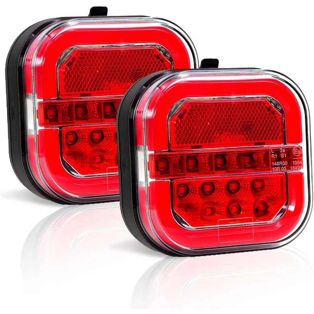 Wireless Trailer Lights for Towing, Magnetic LED Trailer Light for Truck RV, Rechargeable Tail Tow Lights Kit for Camper Boat
Wireless Trailer Lights for Towing, Magnetic LED Trailer Light for Truck RV, Rechargeable Tail Tow Lights Kit for Camper Boat