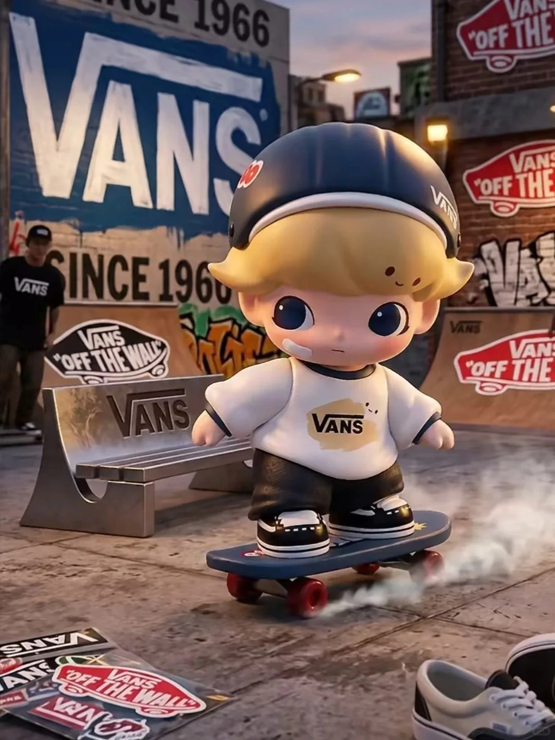 POPMART DIMOO Rondo of Dreams Series and VANS Joint Venture Cute and interesting toy surprise collection birthday gift in stock
POPMART DIMOO Rondo of Dreams Series and VANS Joint Venture Cute and interesting toy surprise collection birthday gift in stock