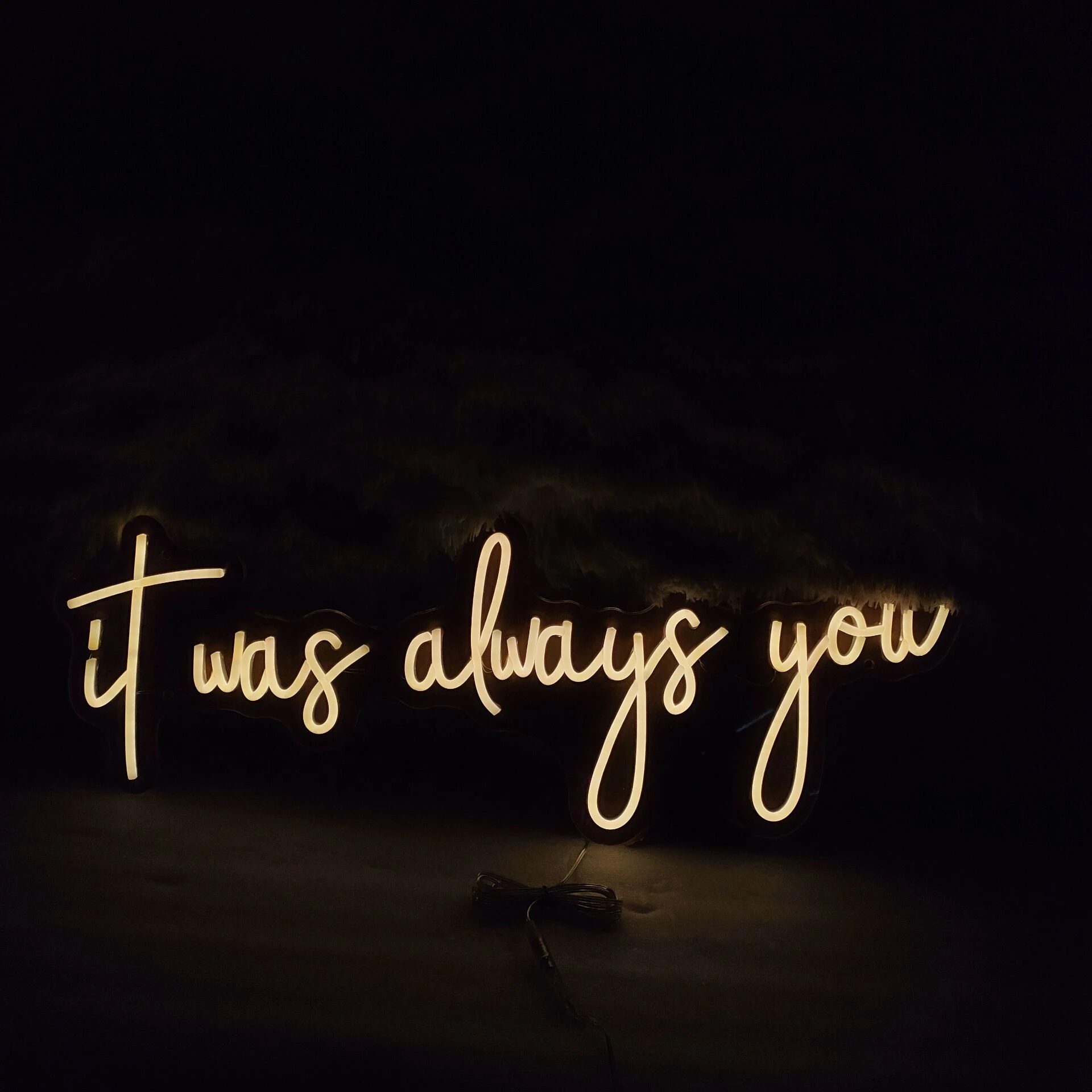 Неоновая вывеска It Was Always You, настенное украшение для дня рождения, светодиодные неоновые буквы на заказ, декор для магазина, неоновое название
Неоновая вывеска It Was Always You, настенное украшение для дня рождения, светодиодные неоновые буквы на заказ, декор для магазина, неоновое название