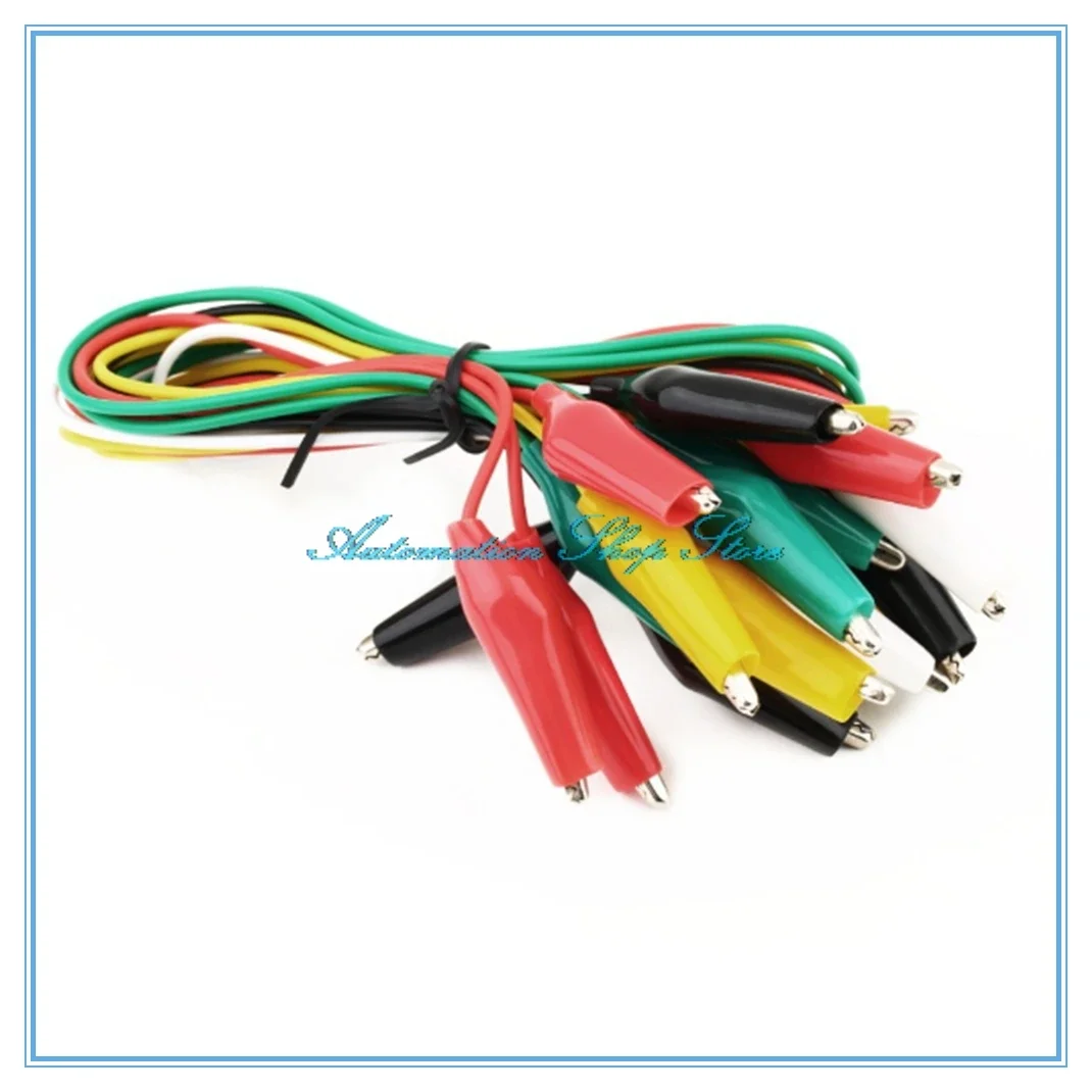 10pcs Alligator Clips Electrical DIY Test Leads Alligator Double-ended Crocodile Clips Roach Clip Test Jumper Wire 5Color
10pcs Alligator Clips Electrical DIY Test Leads Alligator Double-ended Crocodile Clips Roach Clip Test Jumper Wire 5Color