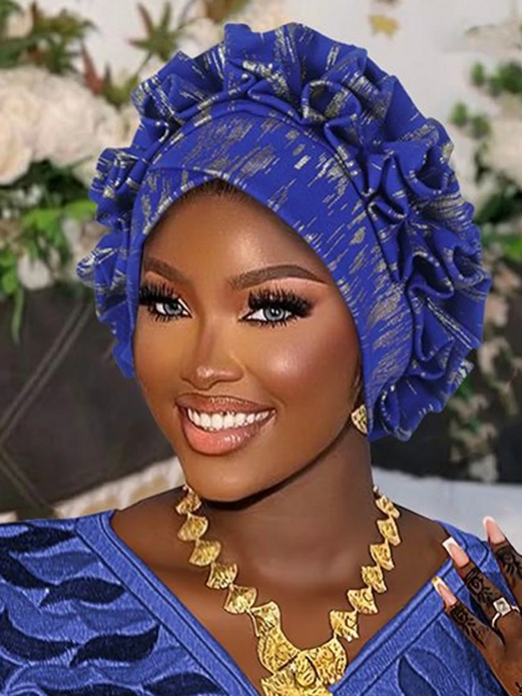 Glitter Full Body Pleated Turban Cap for Women 2025 Lady Head Wraps Muslim Headscarf Hat Turbante Mujer African Headpiece
Glitter Full Body Pleated Turban Cap for Women 2025 Lady Head Wraps Muslim Headscarf Hat Turbante Mujer African Headpiece