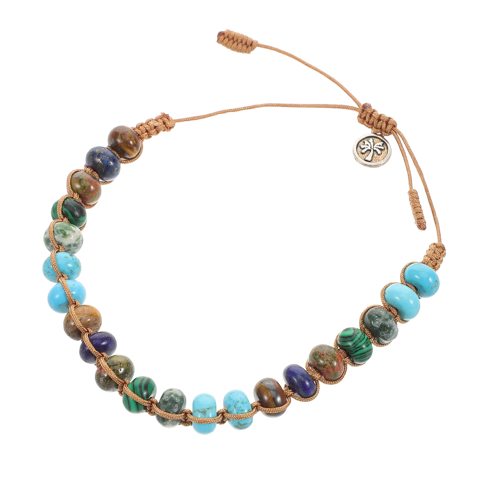 Colorful Bracelet Natural Stone Decorative Beads Adjustable Seven Colors Bracelets Women Men Lightweight Portable Yoga Travel
Colorful Bracelet Natural Stone Decorative Beads Adjustable Seven Colors Bracelets Women Men Lightweight Portable Yoga Travel