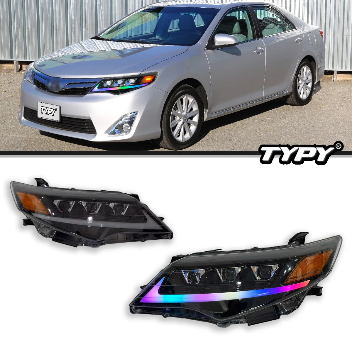 Автомобильные фары TYPY для Toyota Camry 2012-2014, обновление фар, модифицированная для нового DRL, динамический указатель поворота, светодиодная фара, авто
Автомобильные фары TYPY для Toyota Camry 2012-2014, обновление фар, модифицированная для нового DRL, динамический указатель поворота, светодиодная фара, авто