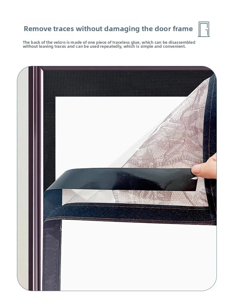 Sed Kitchen Door Curtain Windproof Transparent Oil e Barrier No-drilling Full Magnetic Blo Cold Air Pre 
Sed Kitchen Door Curtain Windproof Transparent Oil e Barrier No-drilling Full Magnetic Blo Cold Air Pre