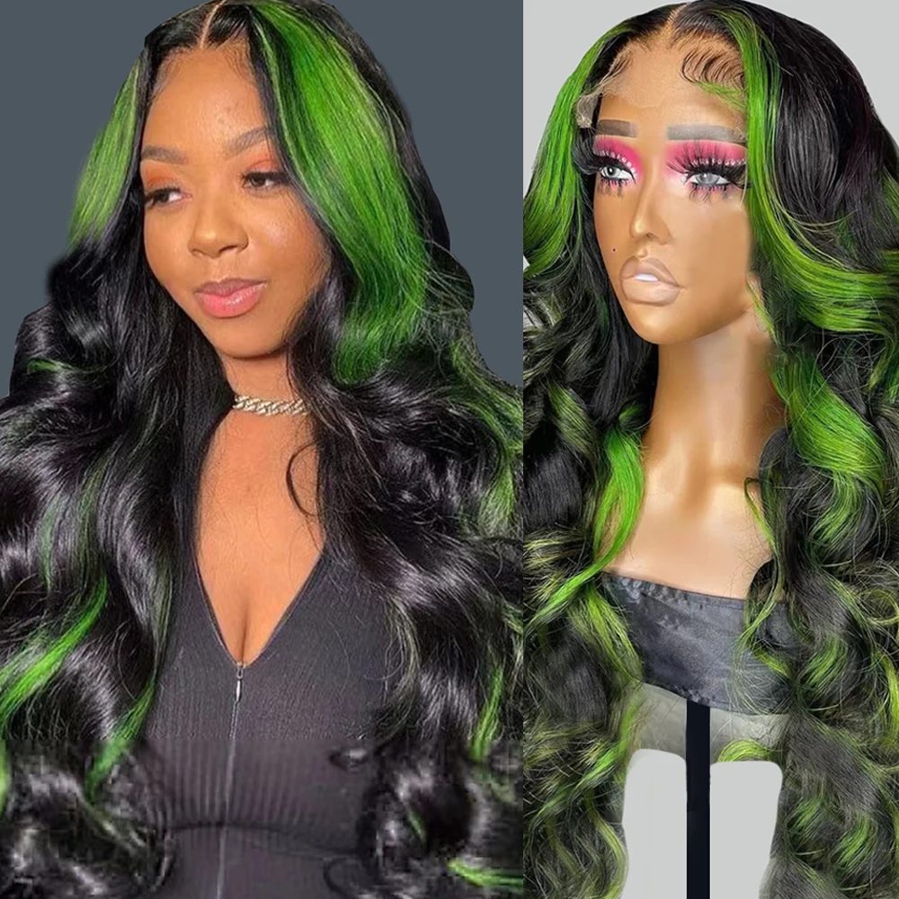 13x4 Green Lace Front Wig Human Hair Pre Plucked 200 Density Wig13x6 HD 1B/Green Body Wave Lace Frontal Wig Human Hair for Women
13x4 Green Lace Front Wig Human Hair Pre Plucked 200 Density Wig13x6 HD 1B/Green Body Wave Lace Frontal Wig Human Hair for Women