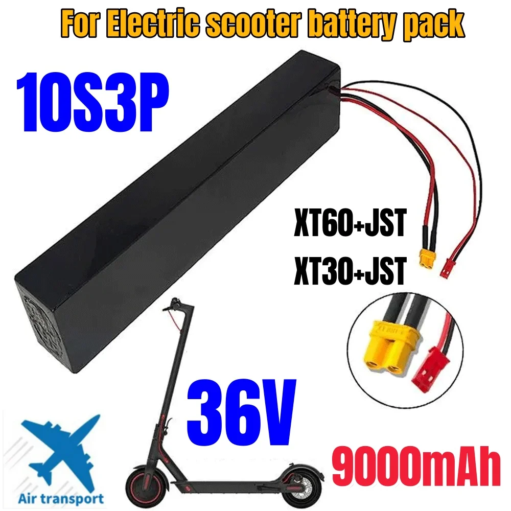 Аккумуляторная батарея 36В 10S3P 18650 9000мАч для электросамокатов Kugoo S1 S2/S3 с платой BMS
Аккумуляторная батарея 36В 10S3P 18650 9000мАч для электросамокатов Kugoo S1 S2/S3 с платой BMS