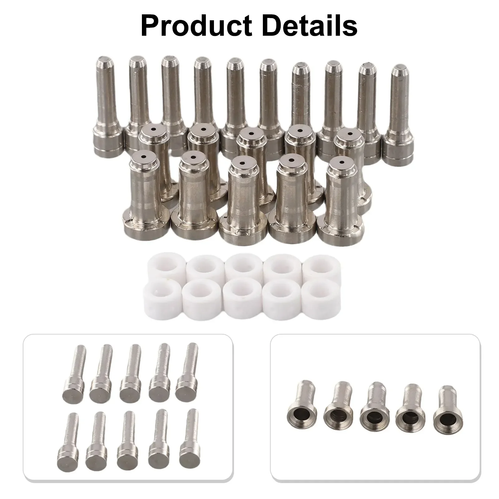 30A Plasma Accessories PT-31XT Plasma Electrode For Metal Fabrication Quality Control Standards Swirl Ring Reference 20463
30A Plasma Accessories PT-31XT Plasma Electrode For Metal Fabrication Quality Control Standards Swirl Ring Reference 20463