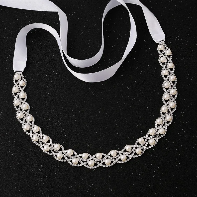 Alloy pearl waist chain, rhinestone wedding belt, wedding dress waistband, wedding dress waistband accessory Wedding belt
Alloy pearl waist chain, rhinestone wedding belt, wedding dress waistband, wedding dress waistband accessory Wedding belt