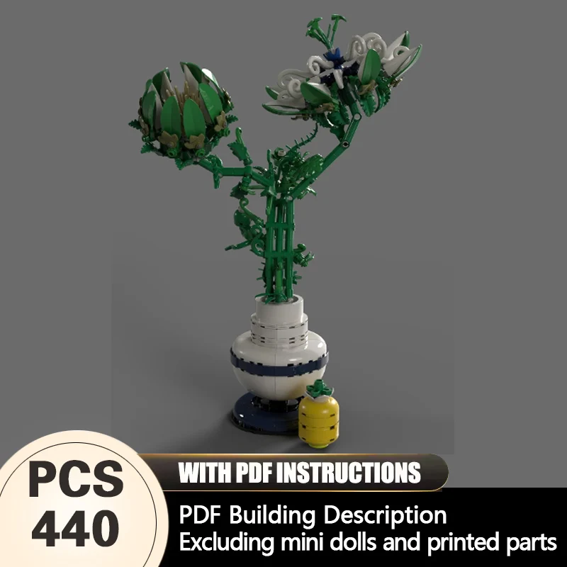 Creators Animal Series Model MOC Building Bricks Thistle Flower Bouquet Modular Technology Gifts Holiday Assemble Children Toys
Creators Animal Series Model MOC Building Bricks Thistle Flower Bouquet Modular Technology Gifts Holiday Assemble Children Toys