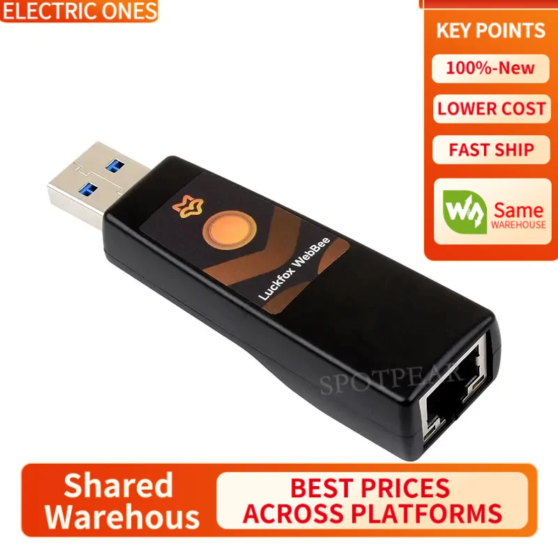 【Waveshare genuine】Luckfox Pico WebBee RV1103 Linux Development Board With Case and Flash RJ45 Ethernet PHY Cortex A7 RISC-V 64M 
【Waveshare genuine】Luckfox Pico WebBee RV1103 Linux Development Board With Case and Flash RJ45 Ethernet PHY Cortex A7 RISC-V 64M