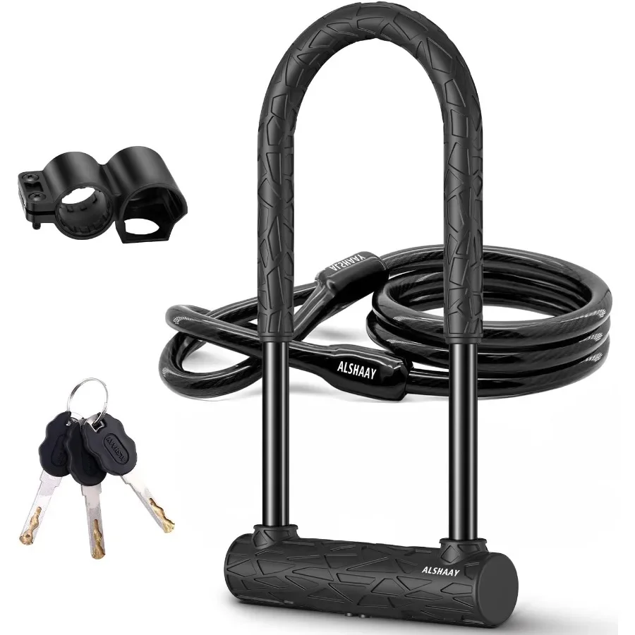 Heavy Duty Bike U Lock for Secure Urban Commuting: Super Strong 12 Ton Shear Resistance with 20mm UShaped Design Silicone Coati
Heavy Duty Bike U Lock for Secure Urban Commuting: Super Strong 12 Ton Shear Resistance with 20mm UShaped Design Silicone Coati
