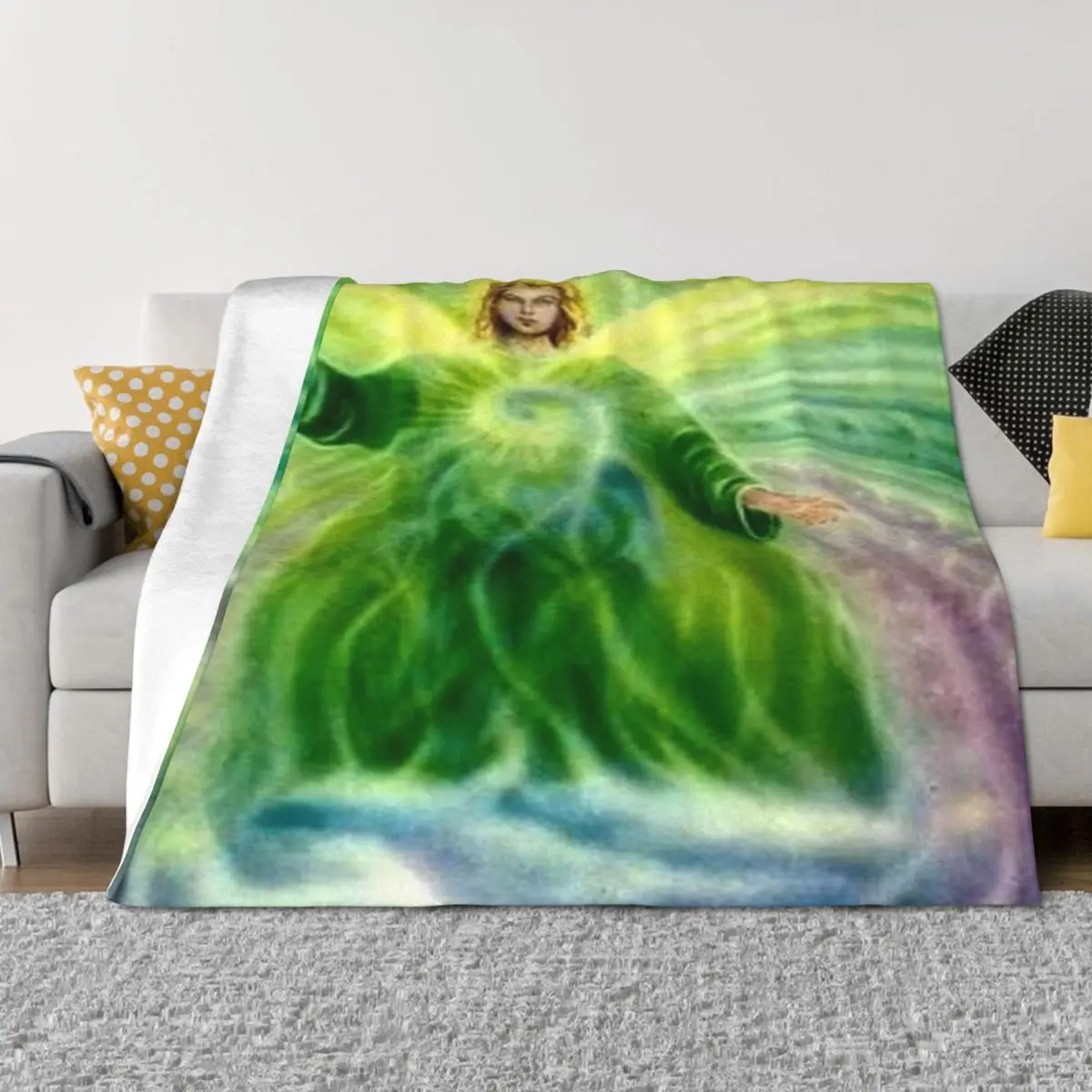 Archangel Raphael Healing Light Throw Blanket Decorative Throw funny gift Polar Blankets
Archangel Raphael Healing Light Throw Blanket Decorative Throw funny gift Polar Blankets