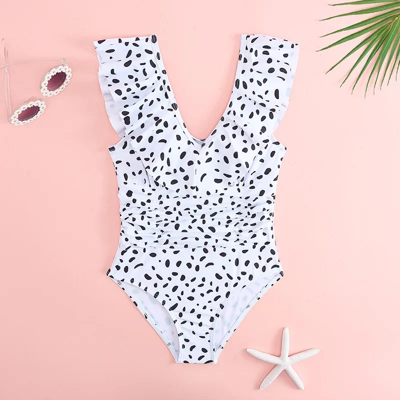 Ruffle Girls Teens One Piece Swimsuit 7-12 Years Summer Kids Swimwear Children Beachwear Teenagers Dot Bathing Suits Monokini
Ruffle Girls Teens One Piece Swimsuit 7-12 Years Summer Kids Swimwear Children Beachwear Teenagers Dot Bathing Suits Monokini