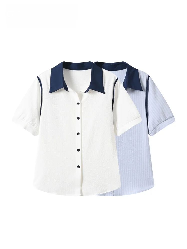 Loose Fit Short Sleeve Shirt Women's plus Size Summer Fashion Casual Style Polyester Blend Comfortable Breathable Top
Loose Fit Short Sleeve Shirt Women's plus Size Summer Fashion Casual Style Polyester Blend Comfortable Breathable Top