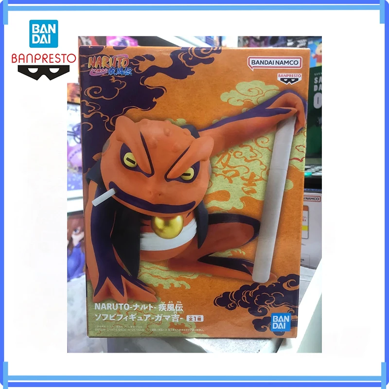 Original bandai In Stock BANPRESTO Soft Vinyl Figure Naruto Shippuden Gamakichi Figure Anime action Model Genuine Boxed Toys
Original bandai In Stock BANPRESTO Soft Vinyl Figure Naruto Shippuden Gamakichi Figure Anime action Model Genuine Boxed Toys