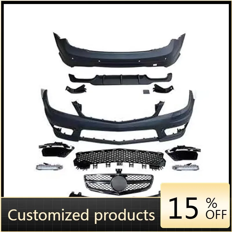 Высокое качество и надежность, модифицированный комплект автомобильных запчастей в стиле C63, автомобильный бампер для Benz C-class W204 Coupe, комплект кузова 
Высокое качество и надежность, модифицированный комплект автомобильных запчастей в стиле C63, автомобильный бампер для Benz C-class W204 Coupe, комплект кузова