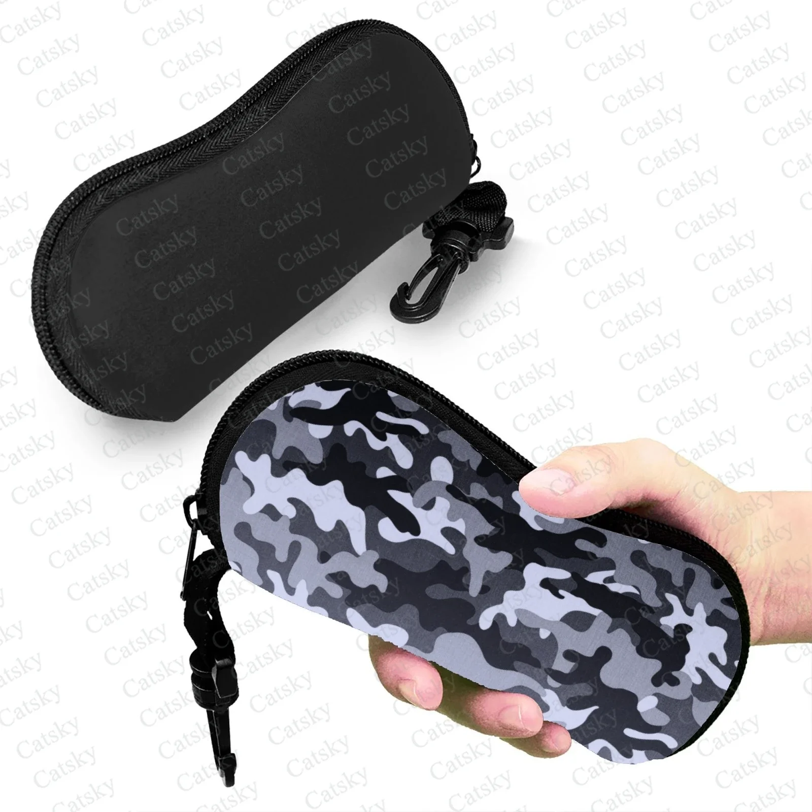 camouflage Glasses case zipper sunglasses bag travel printed soft shell storage glasses case for men and women
camouflage Glasses case zipper sunglasses bag travel printed soft shell storage glasses case for men and women