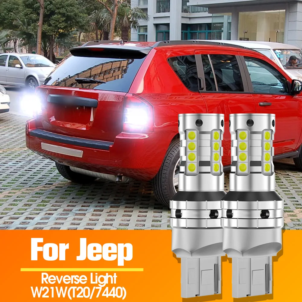 2pcs LED Reverse Light Blub Backup Lamp Canbus No Error W21W 7440 T20 For Jeep Compass 2011-2021
2pcs LED Reverse Light Blub Backup Lamp Canbus No Error W21W 7440 T20 For Jeep Compass 2011-2021