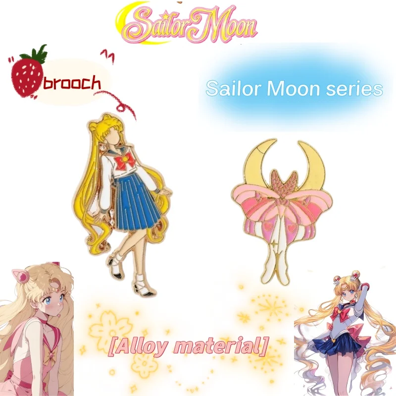 Sailor Moon Japanese Anime Cartoon Usagi Tsukino Personality Metal Badge Brooch Pin Accessory Versatile Backpack Decoration
Sailor Moon Japanese Anime Cartoon Usagi Tsukino Personality Metal Badge Brooch Pin Accessory Versatile Backpack Decoration