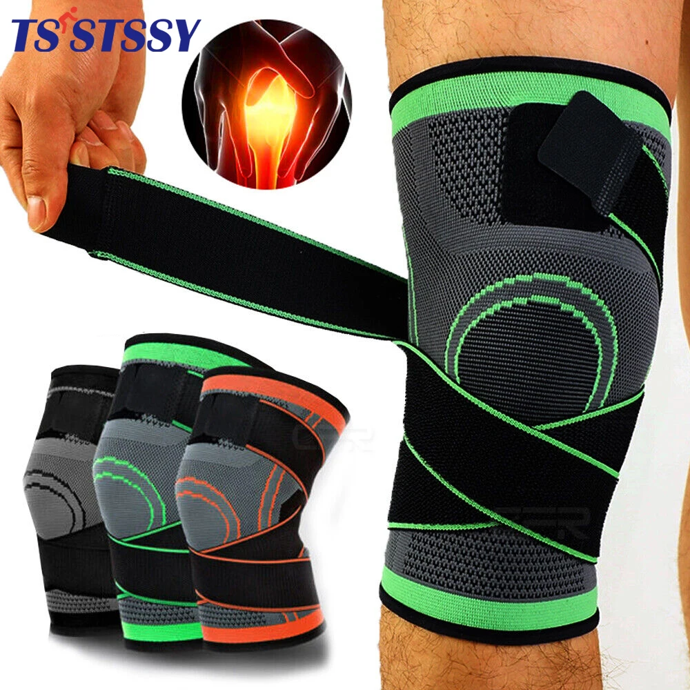 1PC Sports Compression Knee Sleeves Men Women Elastic Knee Pads Support Fitness Running Basketball Volleyball Leg Brace
1PC Sports Compression Knee Sleeves Men Women Elastic Knee Pads Support Fitness Running Basketball Volleyball Leg Brace