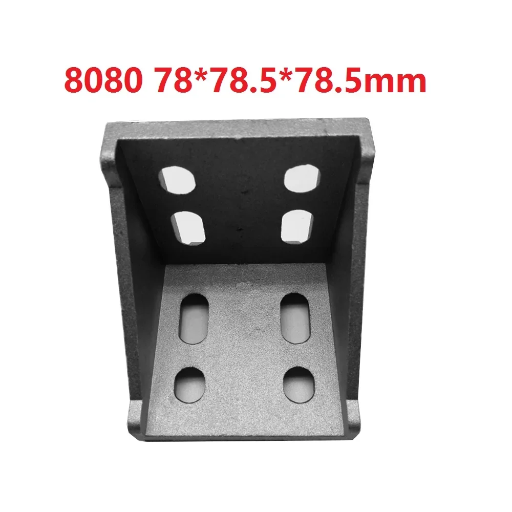 5Pcs 80 78x78.5x78.5mm European Corner Fitting Angle Aluminum X L Connector Bracket Fastener Industrial Profile
5Pcs 80 78x78.5x78.5mm European Corner Fitting Angle Aluminum X L Connector Bracket Fastener Industrial Profile