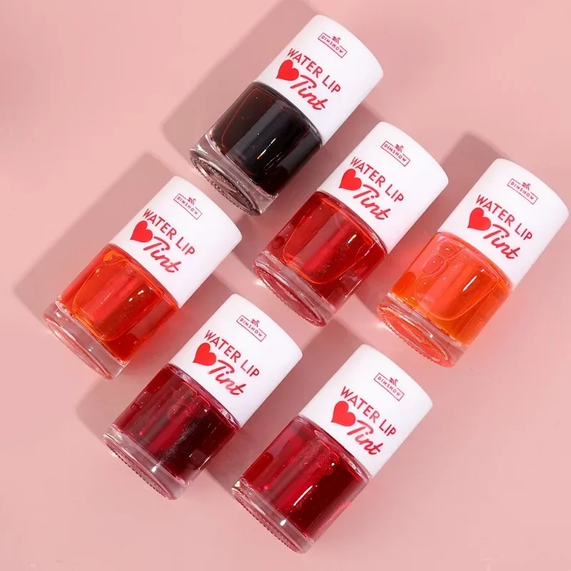 Moisturizing Lip Gloss Makeup Blush Crystal Sexy Red Stain 2 in 1 Matte Lip Glaze Tint Plumping Liquid Lipstick Lips Cosmetics