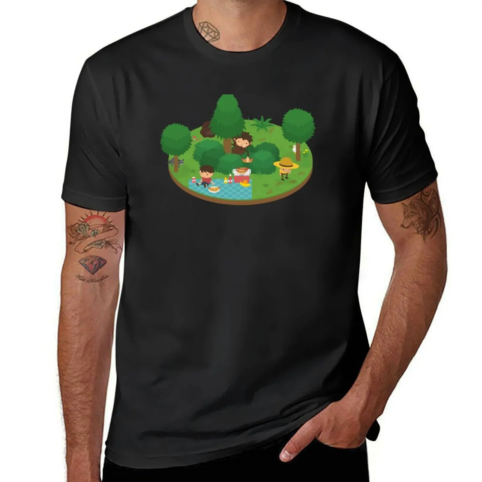 Sneaky Sasquatch Floating Picnic T-Shirt tops kawaii clothes summer clothes boys whites mens t shirts
Sneaky Sasquatch Floating Picnic T-Shirt tops kawaii clothes summer clothes boys whites mens t shirts