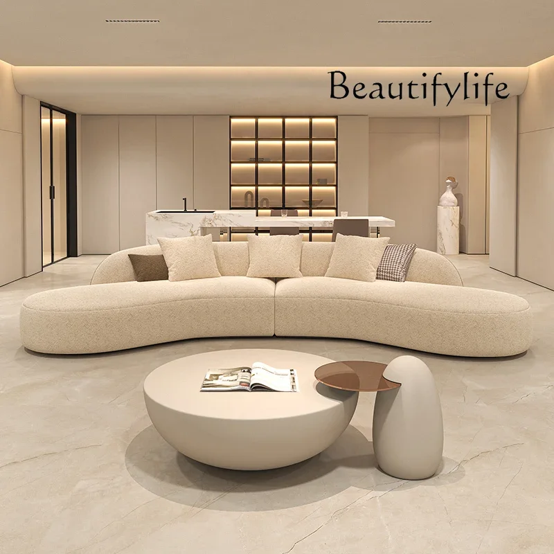 Modern simple special-shaped sofa lamb wool fabric milk white atmosphere ring large flat layer
Modern simple special-shaped sofa lamb wool fabric milk white atmosphere ring large flat layer