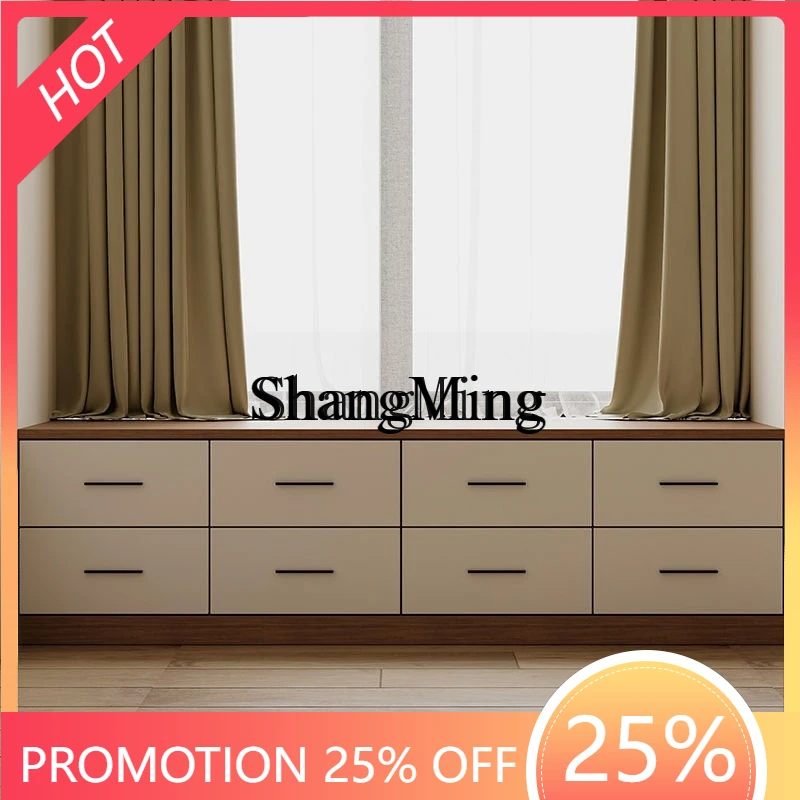 SM new home bay window, drawer, chest, storage, solid wood seated tatami window sill cabinet
SM new home bay window, drawer, chest, storage, solid wood seated tatami window sill cabinet