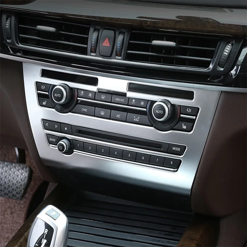Декоратор салона автомобиля для BMW X5 X6 F15 F16, кондиционер, CD, панель управления, декоративная рамка, защитная крышка, наклейка 
Декоратор салона автомобиля для BMW X5 X6 F15 F16, кондиционер, CD, панель управления, декоративная рамка, защитная крышка, наклейка