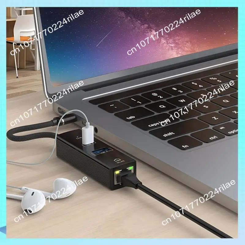 A17Z 100M Проводная сетевая карта Type-C до 3.0HUB RJ45 Настольный мобильный телефон Планшет Ноутбук Мобильная карта Черный 
A17Z 100M Проводная сетевая карта Type-C до 3.0HUB RJ45 Настольный мобильный телефон Планшет Ноутбук Мобильная карта Черный