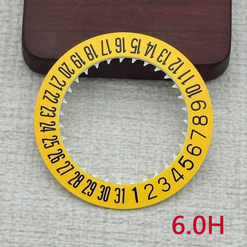 Watch Calendar Disc NH35 Movement Date Dial Wheel Compatible NH35 NH36 Movements Suitable For SKX Movement Date Dial Wheels
Watch Calendar Disc NH35 Movement Date Dial Wheel Compatible NH35 NH36 Movements Suitable For SKX Movement Date Dial Wheels