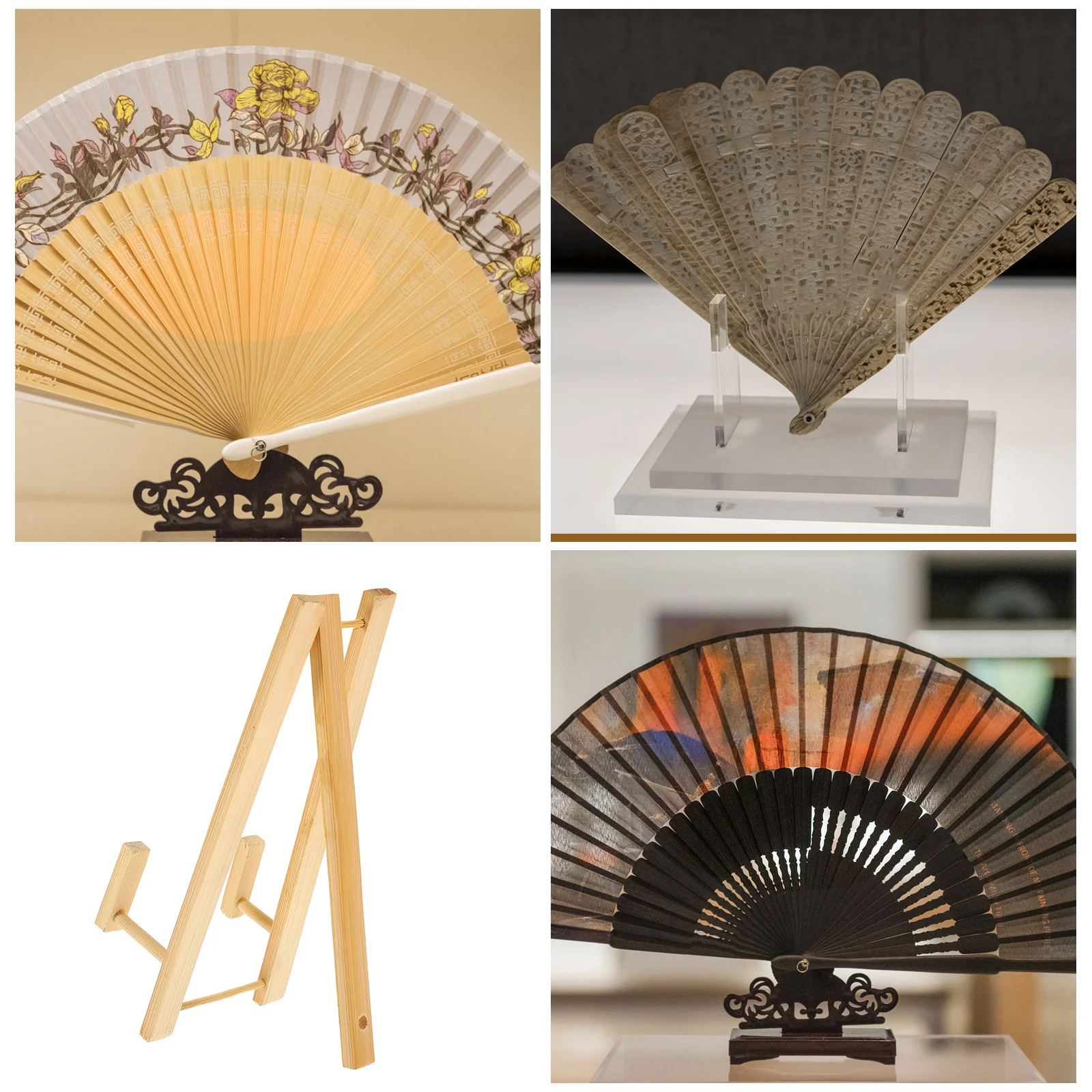 Handmade Bamboo Folding Holder Vintage Chinese Style Decorative Table Holder Japanese Stand Home Decor Fan Display Rack Bamboo
Handmade Bamboo Folding Holder Vintage Chinese Style Decorative Table Holder Japanese Stand Home Decor Fan Display Rack Bamboo