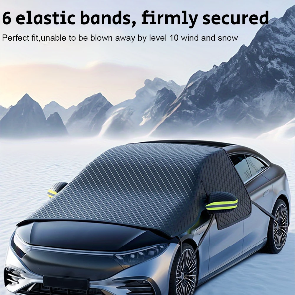 Magnetic Car Snow Shield Oxford Cloth Car Window Snow Cover Waterproof Car Anti Freeze Snow Windshield Cover Car Accessories
Magnetic Car Snow Shield Oxford Cloth Car Window Snow Cover Waterproof Car Anti Freeze Snow Windshield Cover Car Accessories