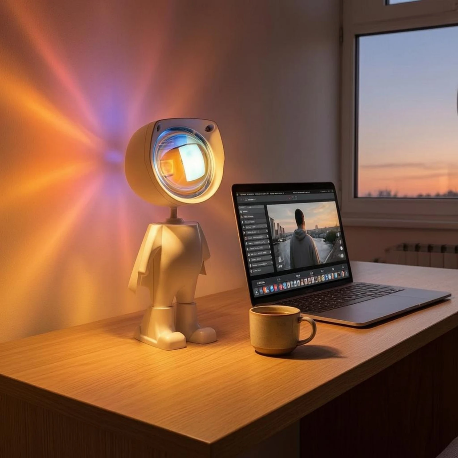 Astronaut Light Lamp Corded Astronaut Sunset Lamp Space Night Light Ambient Lighting Decor Item Compact for Room
Astronaut Light Lamp Corded Astronaut Sunset Lamp Space Night Light Ambient Lighting Decor Item Compact for Room