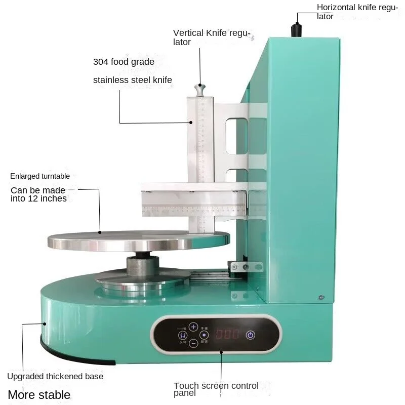 4-12 inches Cake Cream Spreader Automatic Cake Cream Spreader Electric Cake Bread Cream Decoration Spreader 110V/220V
4-12 inches Cake Cream Spreader Automatic Cake Cream Spreader Electric Cake Bread Cream Decoration Spreader 110V/220V