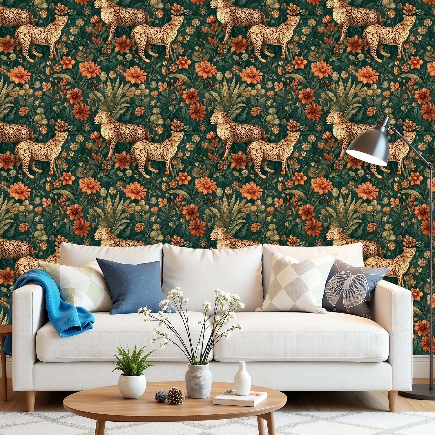 Оранжево-зеленые обои с леопардовым цветочным принтом, 22,83 x 118 дюймов, водонепроницаемые обои для гостиной/спальни/ванной комнаты, наклейка на стену из ПВХ
Оранжево-зеленые обои с леопардовым цветочным принтом, 22,83 x 118 дюймов, водонепроницаемые обои для гостиной/спальни/ванной комнаты, наклейка на стену из ПВХ