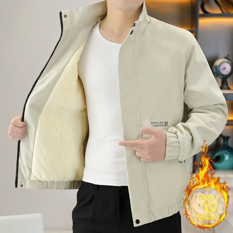 Men's Fce Lined Thiened Jaet Autumn Winter Faionable Korean Sle Stand Collar Corduroy Outfit Youth Warm Zipper Clo...
Men's Fce Lined Thiened Jaet Autumn Winter Faionable Korean Sle Stand Collar Corduroy Outfit Youth Warm Zipper Clo...