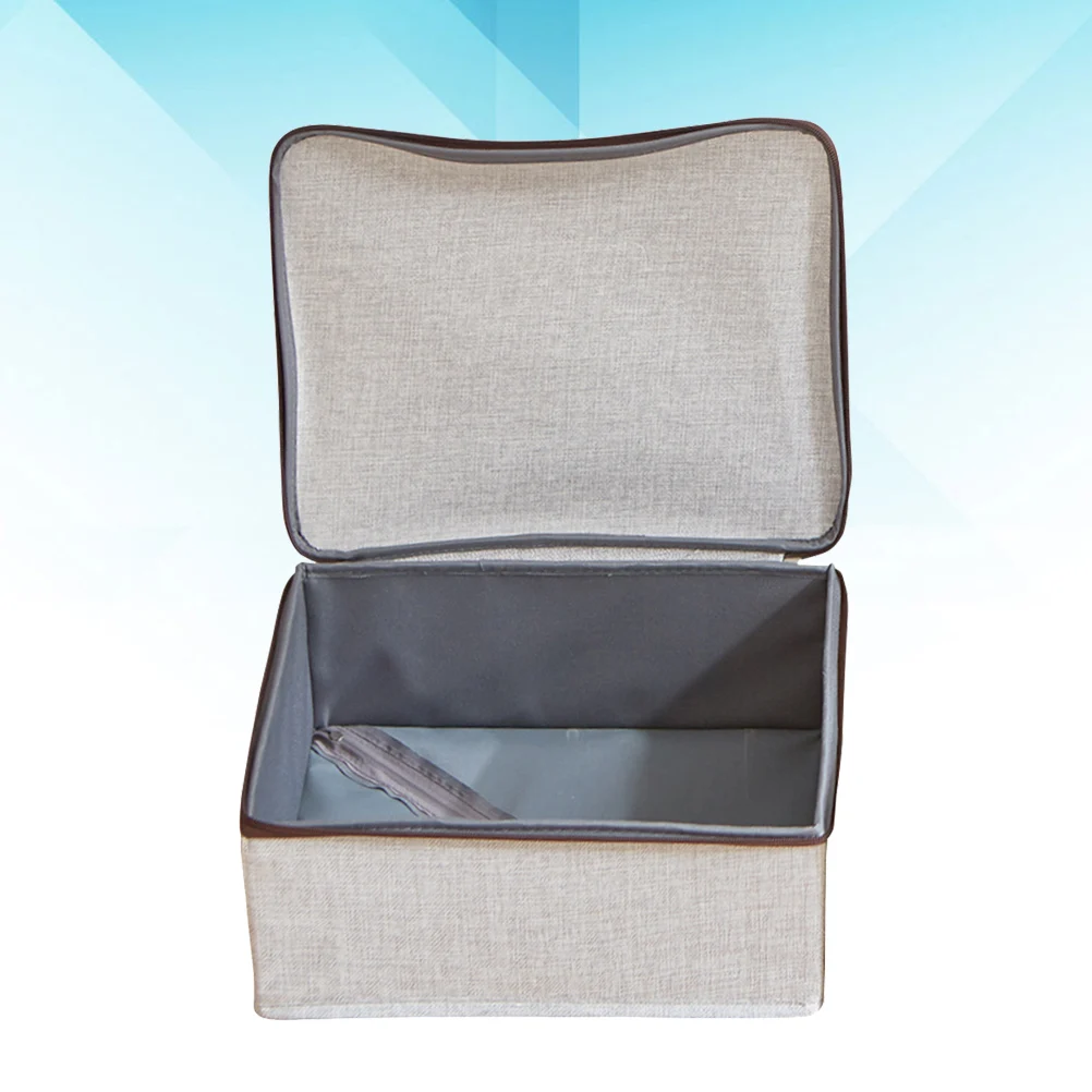 Laundry Zippered Storage Box Clothing Containers Foldable Bra Case Travel Closet 
Laundry Zippered Storage Box Clothing Containers Foldable Bra Case Travel Closet