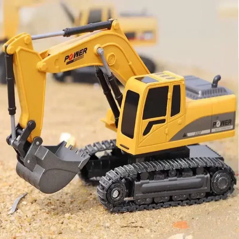 1/24 6CH RC Alloy Excavator Simulation Engineering Vehicle Charging Remote Control Model
1/24 6CH RC Alloy Excavator Simulation Engineering Vehicle Charging Remote Control Model
