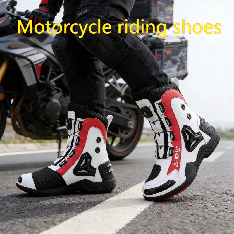 Four Seasons Motorcycle Boots Anti-Fall Protective Motorbike Shoes Men Women Off-Road Rally Commuting Footwear
Four Seasons Motorcycle Boots Anti-Fall Protective Motorbike Shoes Men Women Off-Road Rally Commuting Footwear