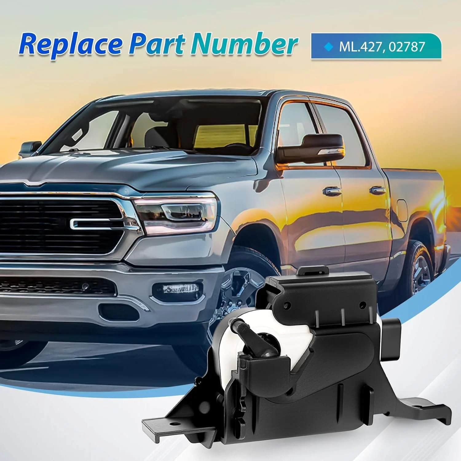 ML.427 Active Radiator Grille Shutter Actuator Motor Assembly For Ram 1500 2013-2018, Ram 1500 Classic 2019-2021
ML.427 Active Radiator Grille Shutter Actuator Motor Assembly For Ram 1500 2013-2018, Ram 1500 Classic 2019-2021